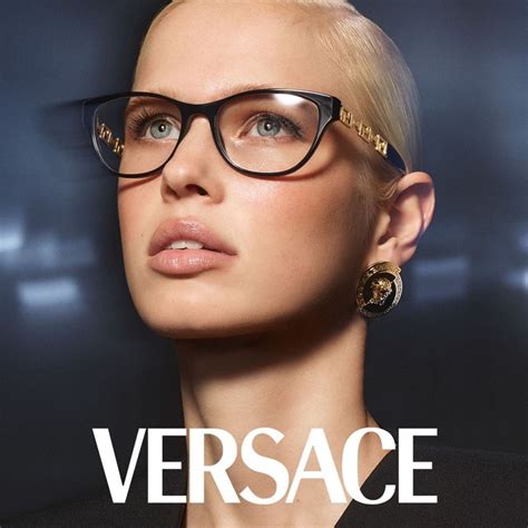 shop versace eyeglasses|clear Versace glasses on face.